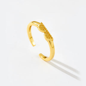 Anel Feminino Summerd Banhado em Ouro 18K